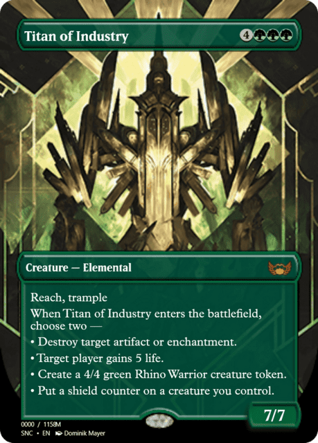 Titan of Industry (99707) — Magic Online Promos