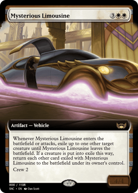 Mysterious Limousine (99729) — Magic Online Promos