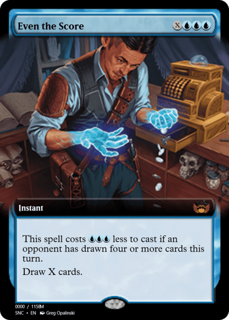 Even the Score (99765) — Magic Online Promos