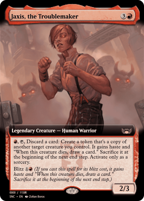 Jaxis, the Troublemaker (99769) — Magic Online Promos