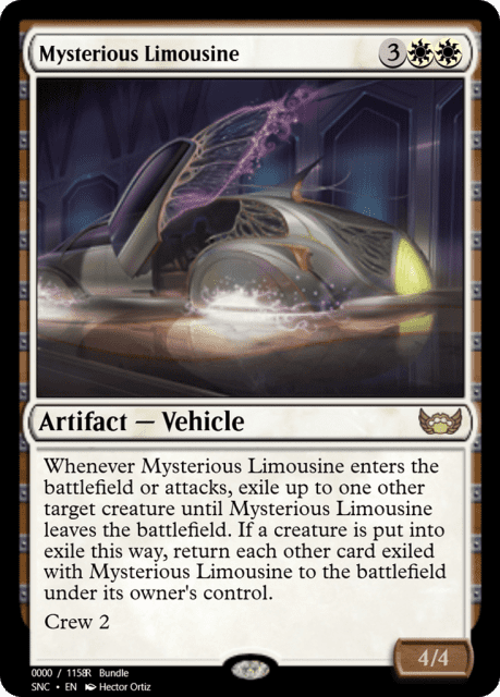 Mysterious Limousine (99967) — Magic Online Promos