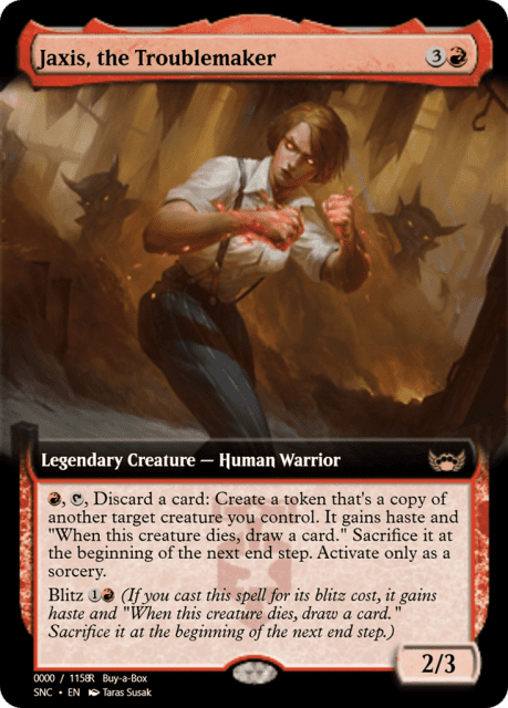 Jaxis, the Troublemaker (99969) — Magic Online Promos