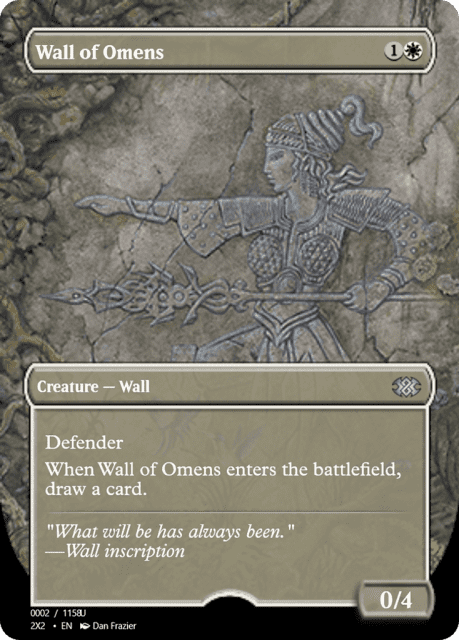 Wall of Omens (102217) — Magic Online Promos