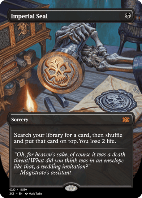 Imperial Seal (102253) — Magic Online Promos