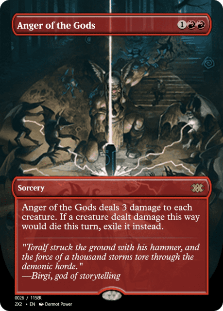 Anger of the Gods (102265) — Magic Online Promos