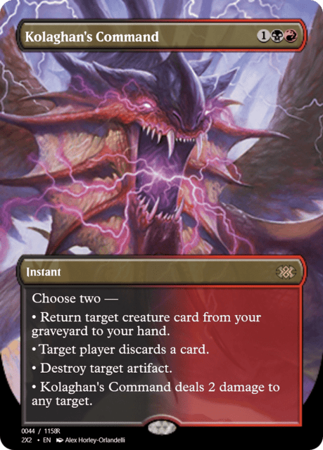 Kolaghan's Command (102301) — Magic Online Promos