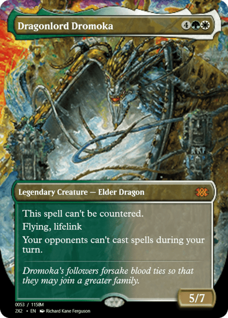 Dragonlord Dromoka (102319) — Magic Online Promos