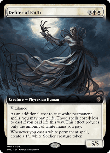 Defiler of Faith (103394) — Magic Online Promos