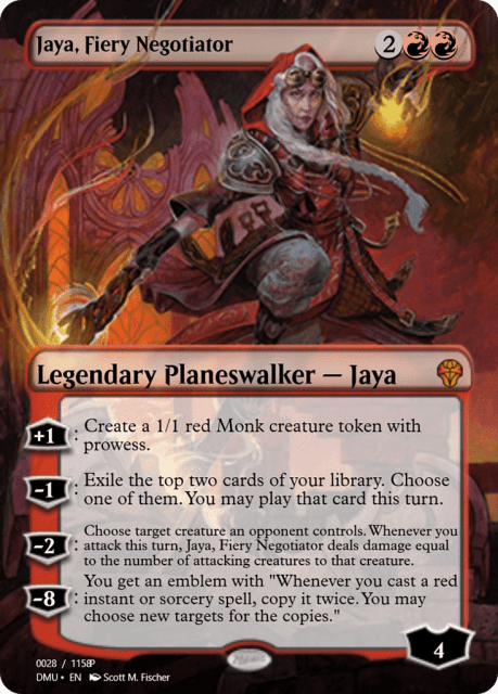 Jaya, Fiery Negotiator (103436) — Magic Online Promos