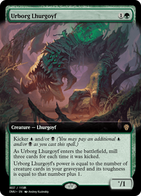 Urborg Lhurgoyf (103454) — Magic Online Promos