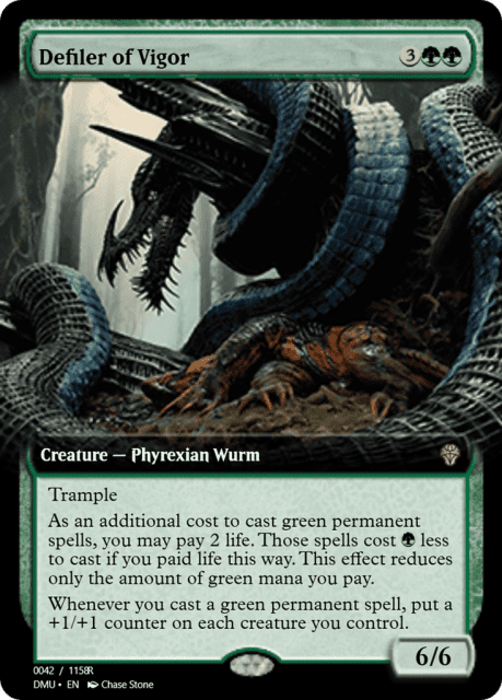 Defiler of Vigor (103464) — Magic Online Promos