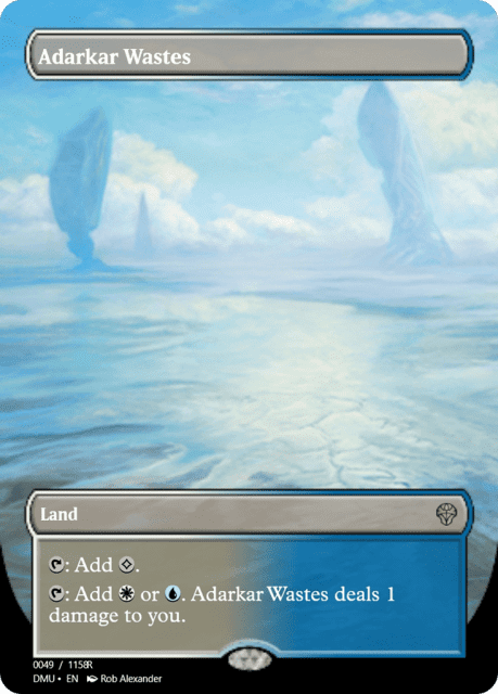 Adarkar Wastes (103476) — Magic Online Promos
