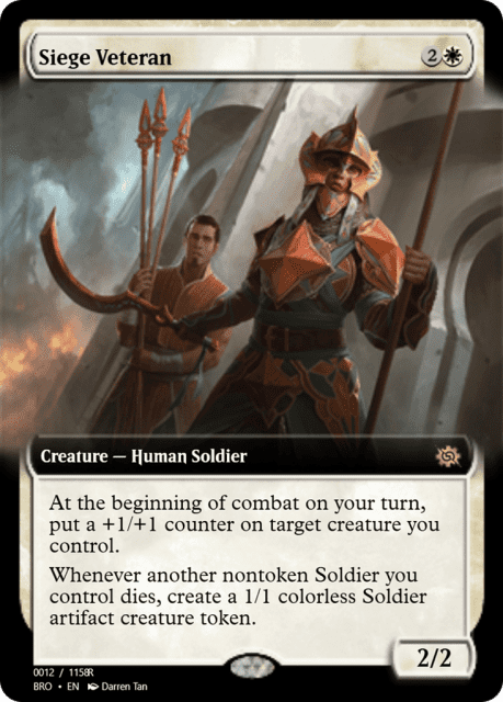 Siege Veteran (105634) — Magic Online Promos