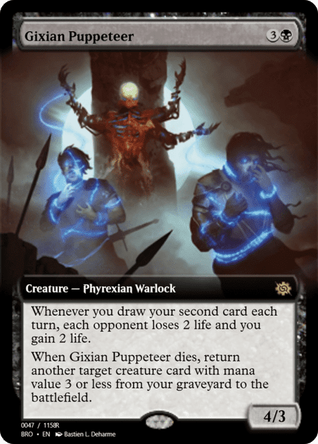 Gixian Puppeteer (105702) — Magic Online Promos