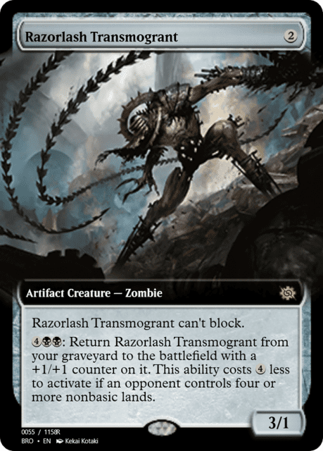 Razorlash Transmogrant (105718) — Magic Online Promos