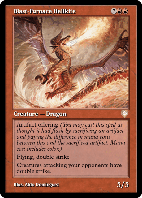 Blast-Furnace Hellkite (105736) — Magic Online Promos