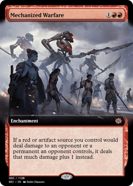 Mechanized Warfare (105738) — Magic Online Promos