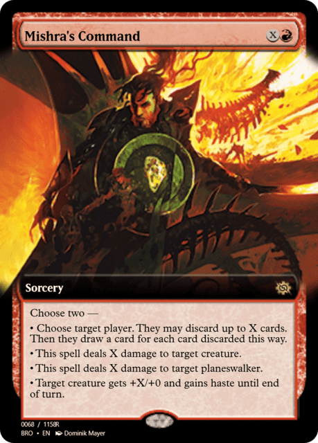 Mishra's Command (105744) — Magic Online Promos