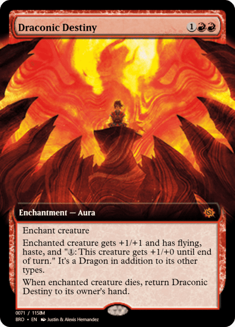 Draconic Destiny (105750) — Magic Online Promos