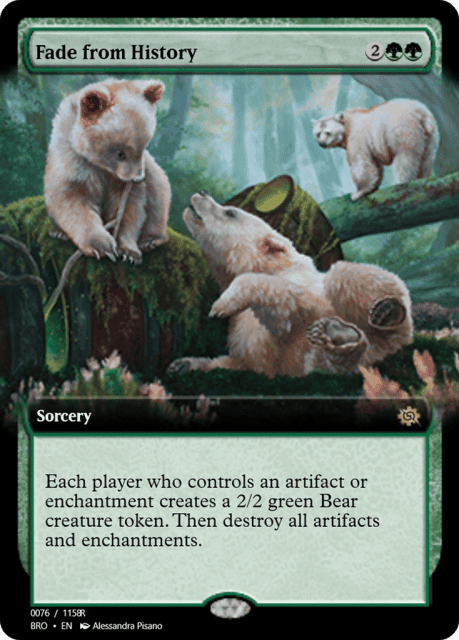Fade from History (105760) — Magic Online Promos