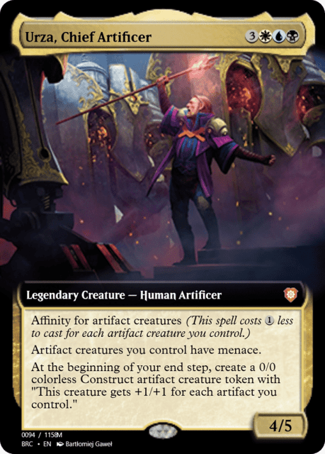 Urza, Chief Artificer (105796) — Magic Online Promos