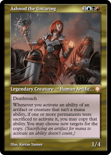 Ashnod the Uncaring (105808) — Magic Online Promos