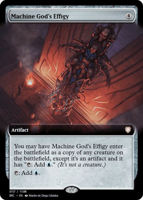Machine God's Effigy (105844) — Magic Online Promos
