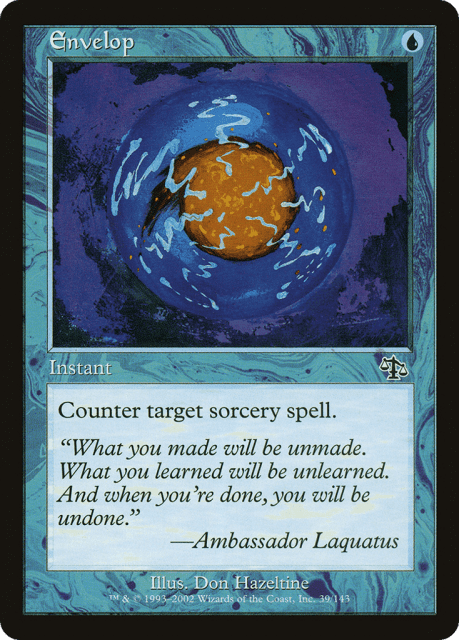 Envelop (39) — Judgment