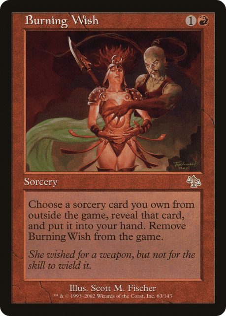 Burning Wish (83) — Judgment