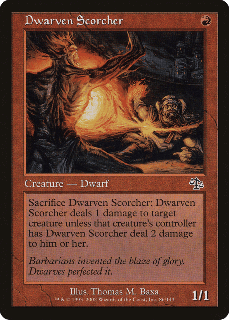 Dwarven Scorcher (86) — Judgment