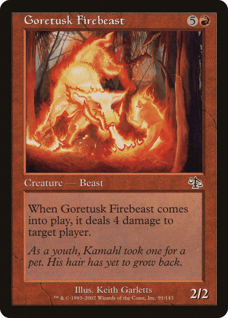 Goretusk Firebeast (91) — Judgment
