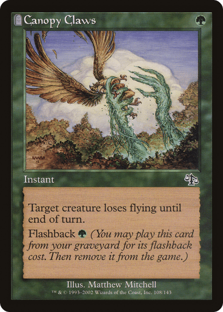 Canopy Claws (108) — Judgment