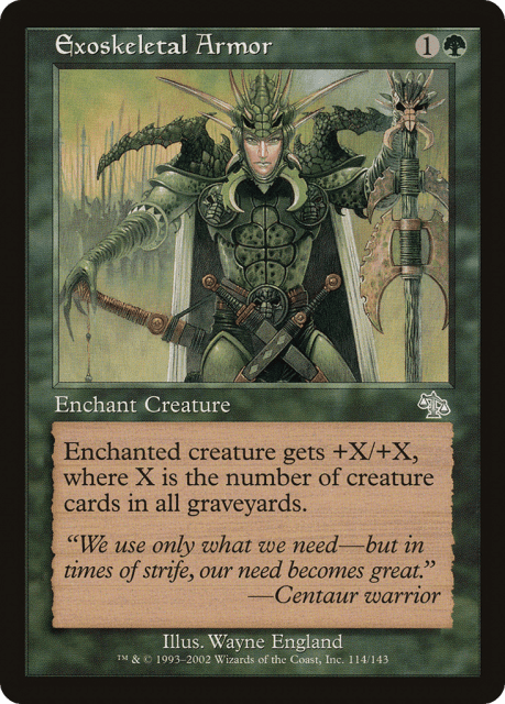 Exoskeletal Armor (114) — Judgment