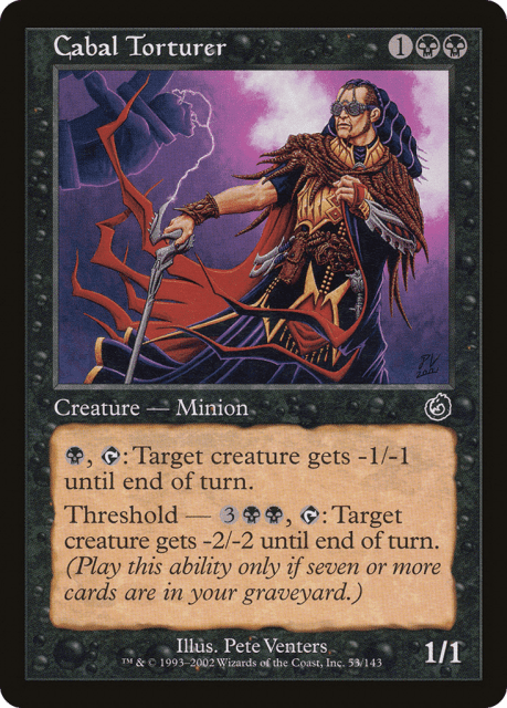 Cabal Torturer (53) — Torment