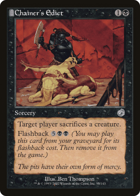 Chainer's Edict (57) — Torment