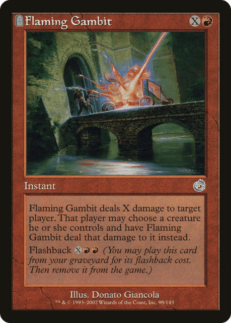 Flaming Gambit (98) — Torment