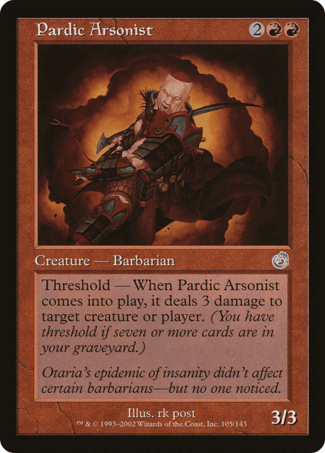 Pardic Arsonist (105) — Torment