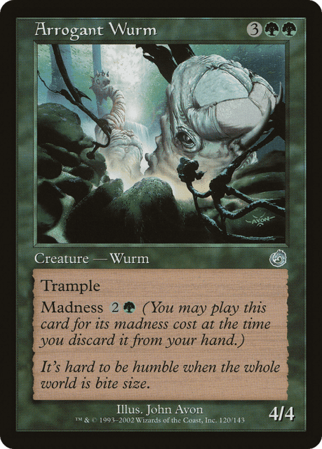 Arrogant Wurm (120) — Torment