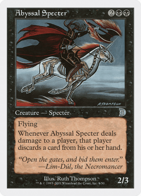 Abyssal Specter (1) — Deckmasters