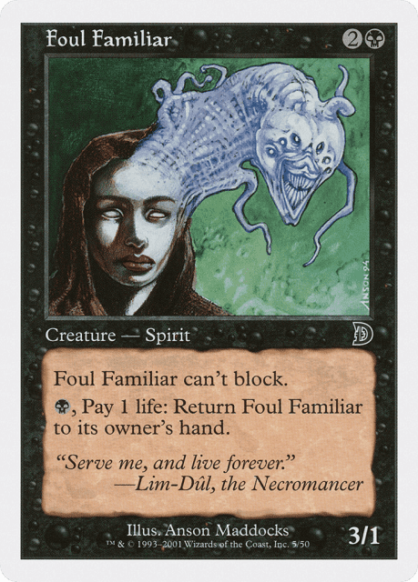 Foul Familiar (5) — Deckmasters