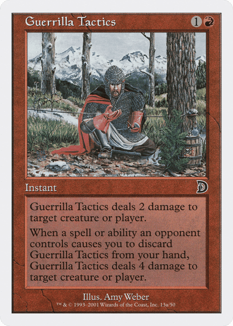 Guerrilla Tactics (13a) — Deckmasters