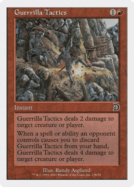 Guerrilla Tactics (13b) — Deckmasters