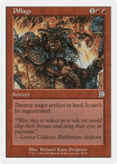 Pillage (18) — Deckmasters