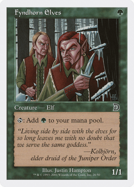 Fyndhorn Elves (26) — Deckmasters