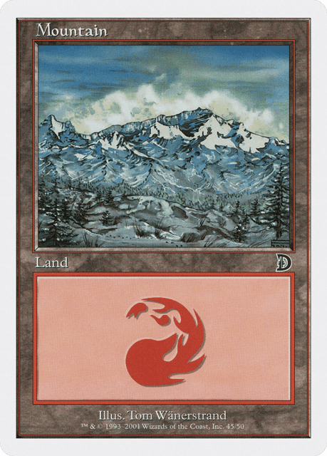 Mountain (45) — Deckmasters