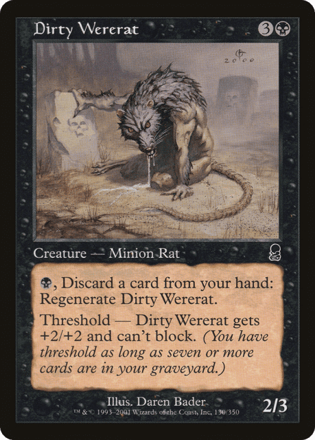 Dirty Wererat (130) — Odyssey