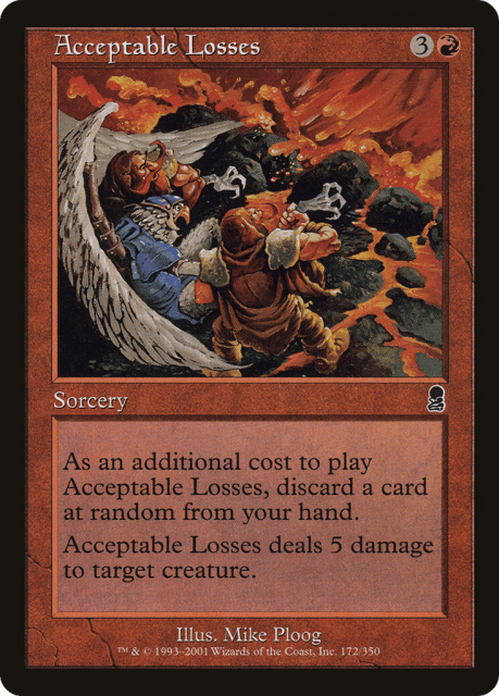 Acceptable Losses (172) — Odyssey