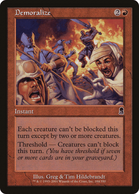 Demoralize (184) — Odyssey