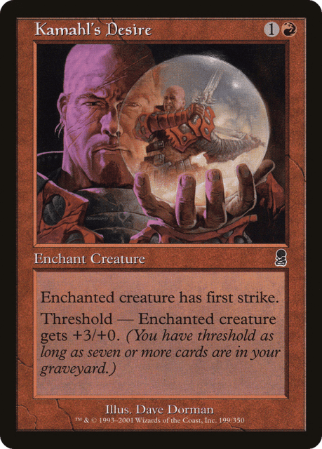 Kamahl's Desire (199) — Odyssey