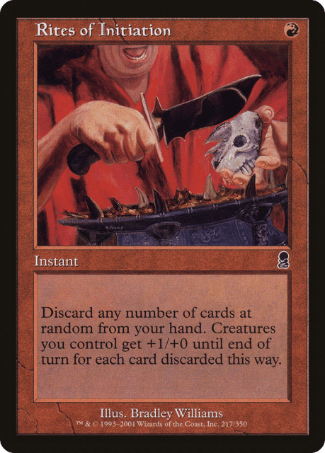 Rites of Initiation (217) — Odyssey